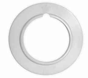 Anneau pvc blanc cache trou 51 mm accessoires aspiration drainvac GV-8231 S.A.S Pailloux dans Tuyauterie PVC