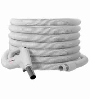 Tuyau flexible de 9 mêtres avec poignée interrupteur pour aspirateur centrale!