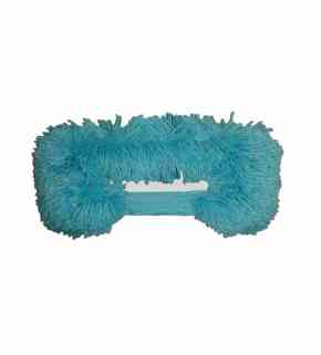 Change brosse mopa microfibre bleu largeur 35 cm sol délicat DS-603RBL S.A.S Pailloux 